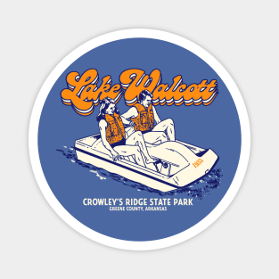 Lake Walcott Paddle Boat Magnet